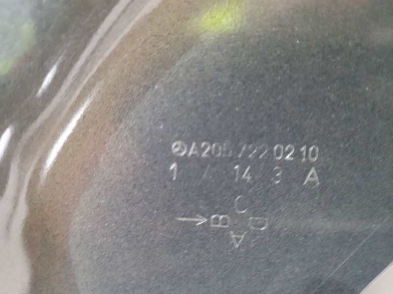 Recambio de puerta delantera derecha para mercedes-benz clase c (w205) c 220 bluetec / d (205.002, 205.004) referencia OEM IAM A