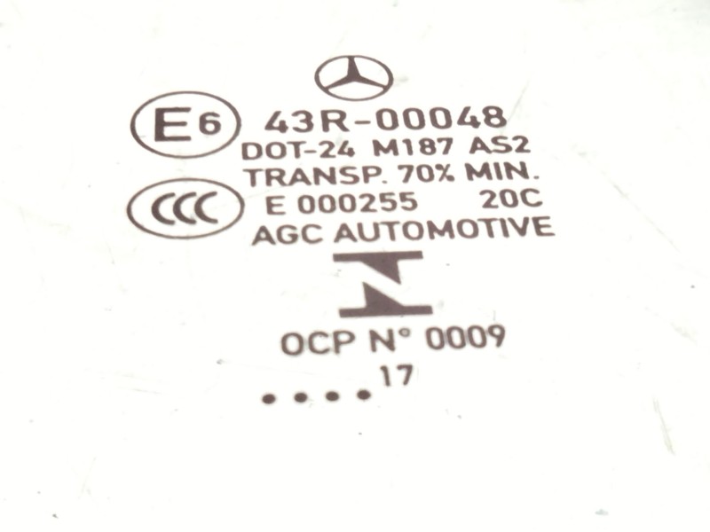 Recambio de luna custodia trasera izquierda para mercedes-benz clase a (w176) a 200 cdi / d (176.008) referencia OEM IAM 43R0004