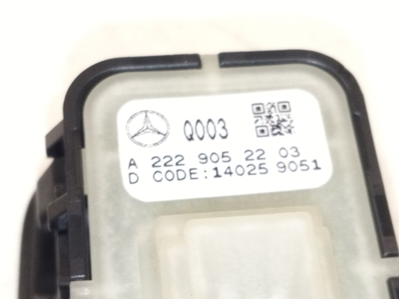 Recambio de mando elevalunas trasero izquierdo para mercedes-benz clase c (w205) c 220 bluetec / d (205.002, 205.004) referencia