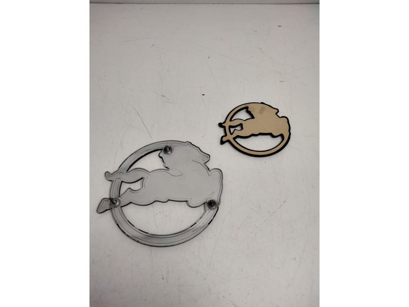 Recambio de emblema logo para pegaso troner 1236.38t referencia OEM IAM VARIOSMODELOS  