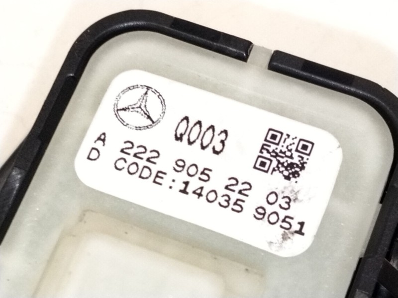 Recambio de mando elevalunas delantero derecho para mercedes-benz clase c (w205) c 220 bluetec / d (205.002, 205.004) referencia