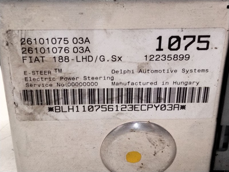 Recambio de columna direccion electrica para fiat punto (188_) 1.2 60 (188.030, .050, .130, .150, .230, .250) referencia OEM IAM