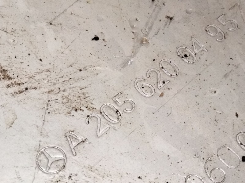 Recambio de puntera chasis delantera derecha para mercedes-benz clase c (w205) c 220 bluetec / d (205.002, 205.004) referencia O