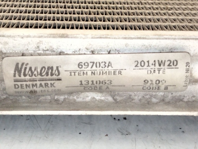 Recambio de radiador agua para mini mini (r50, r53) one referencia OEM IAM   