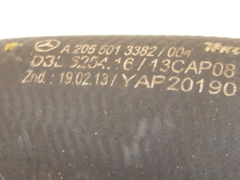 Recambio de tubo radiador para mercedes-benz clase c (w205) c 220 bluetec / d (205.002, 205.004) referencia OEM IAM A2055013382 