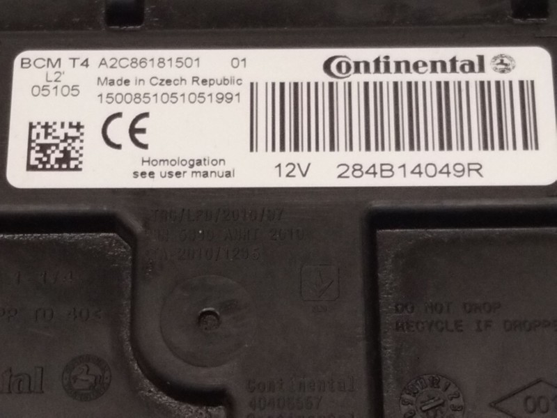 Recambio de modulo electronico para dacia lodgy (js_) 1.5 dci referencia OEM IAM   