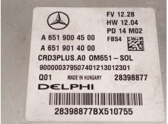 Recambio de centralita motor uce para mercedes-benz clase c (w205) c 220 bluetec / d (205.002, 205.004) referencia OEM IAM A6519 2