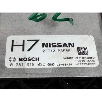 Recambio de centralita motor uce para nissan qashqai i (j10, nj10) 1.6 dci referencia OEM IAM 23710BB58E  