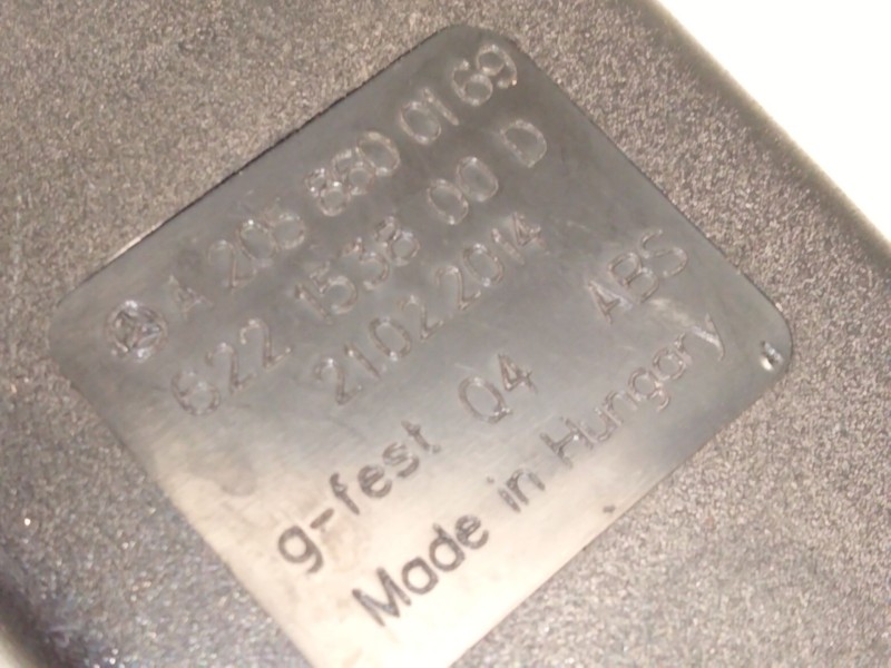 Recambio de enganche delantero derecho para mercedes-benz clase c (w205) c 220 bluetec / d (205.002, 205.004) referencia OEM IAM