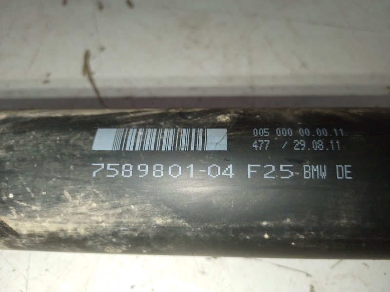 Recambio de cardan trasero para bmw x3 (f25) xdrive 20 d referencia OEM IAM 758980104  