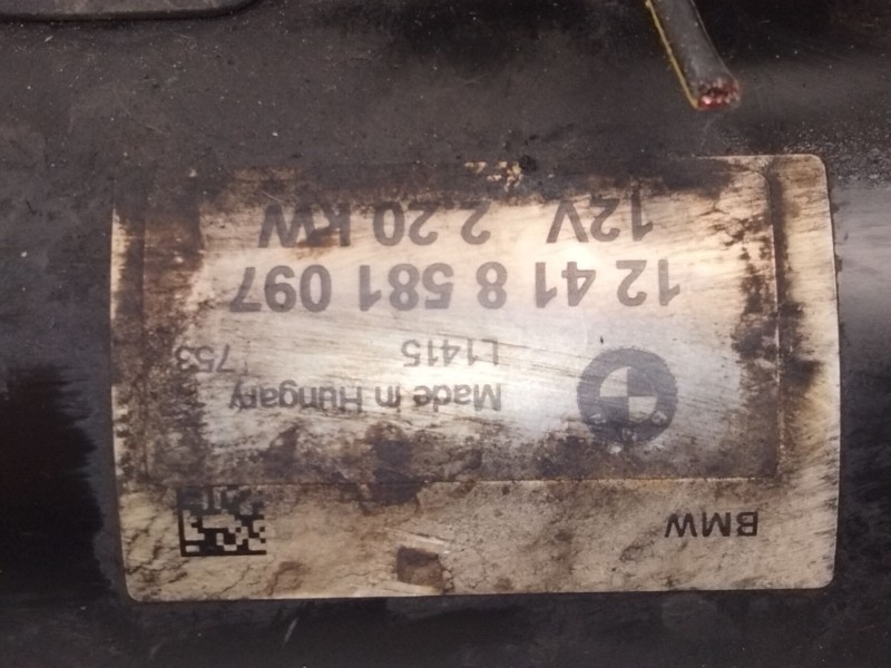 Recambio de motor arranque para bmw x3 (f25) xdrive 20 d referencia OEM IAM 8581097  