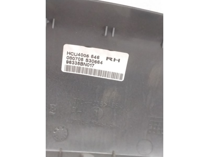 Recambio de carcasa retrovisor derecho para nissan almera ii (n16) 1.5 referencia OEM IAM 96335BN017 3004-236 NEGRO