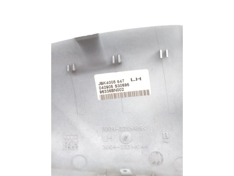 Recambio de carcasa retrovisor izquierdo para nissan almera ii (n16) 1.5 referencia OEM IAM 69336BN002 3004-235 BLANCO