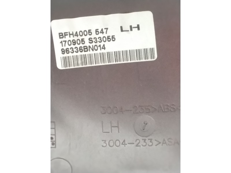 Recambio de carcasa retrovisor izquierdo para nissan almera ii (n16) 1.5 referencia OEM IAM 69336BN014 3004-235 ROJO