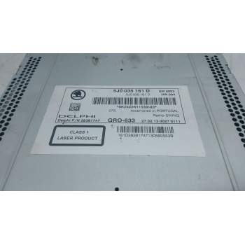 Recambio de sistema audio / radio cd para skoda fabia ii (542) 1.2 12v referencia OEM IAM 5J0035161D  