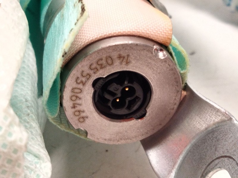 Recambio de airbag cortina trasero derecho para mercedes-benz clase c (w205) c 220 bluetec / d (205.002, 205.004) referencia OEM