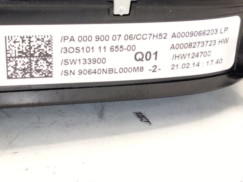 Recambio de luz interior para mercedes-benz clase c (w205) c 220 bluetec / d (205.002, 205.004) referencia OEM IAM 0009000706  