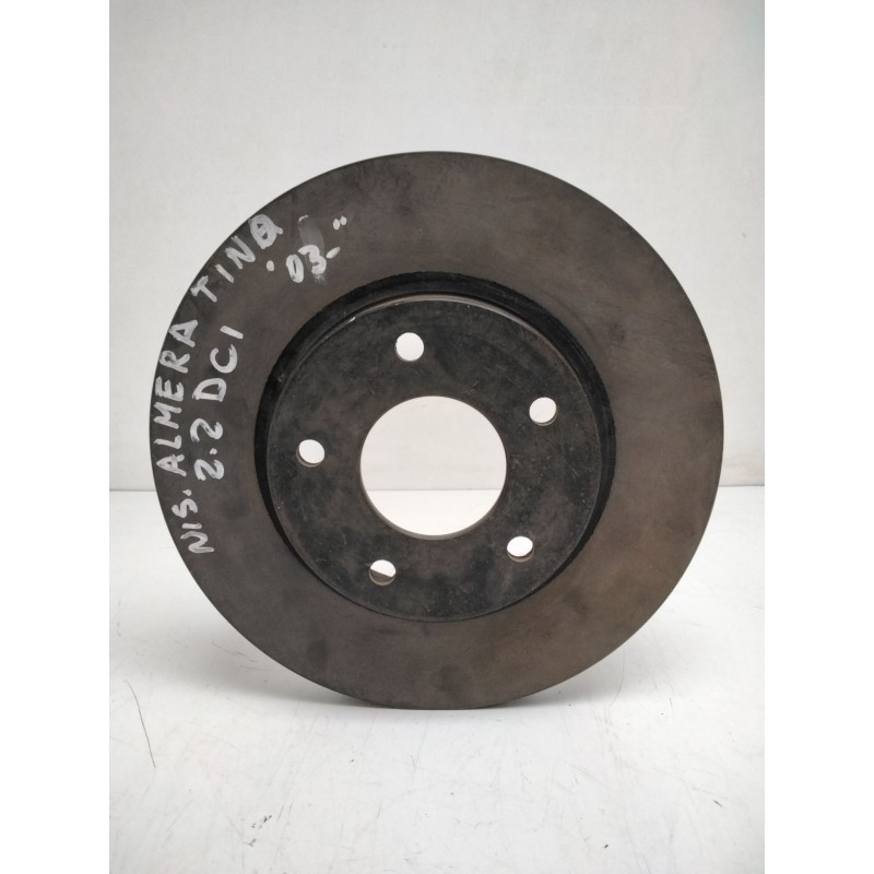 Recambio de disco freno delantero para nissan almera tino (v10) 2.2 dci referencia OEM IAM 010604 26MM KIRIU