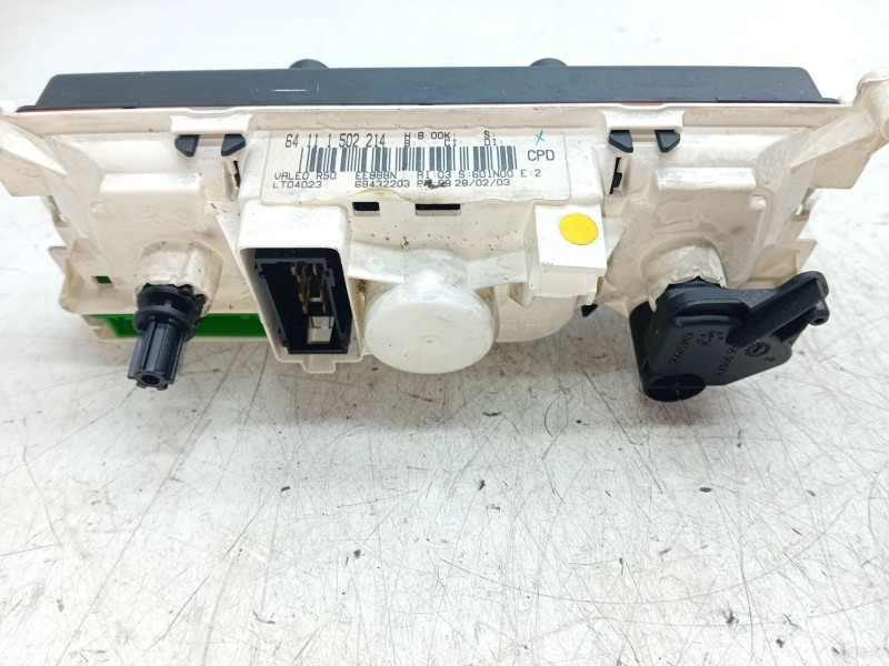Recambio de mando calefaccion / aire acondicionado para mini mini (r50, r53) one referencia OEM IAM 6411502214  