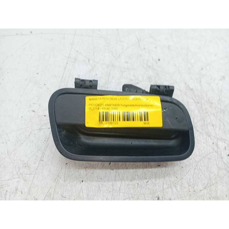 Recambio de maneta interior lateral izquierda para peugeot partner furgoneta/monovolumen (5_, g_) 1.6 hdi 90 referencia OEM IAM 