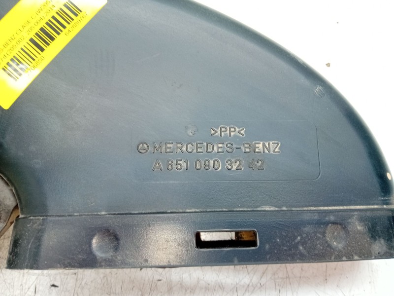 Recambio de toma aire para mercedes-benz clase c (w205) c 220 bluetec / d (205.002, 205.004) referencia OEM IAM A6510903242  