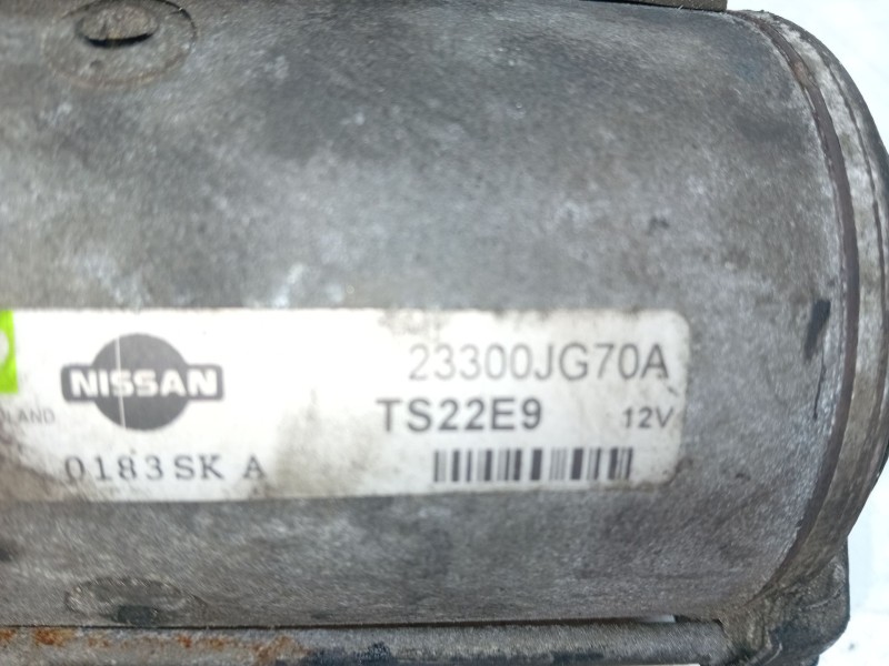 Recambio de motor arranque para nissan qashqai / qashqai +2 i (j10, nj10, jj10e) 2.0 dci referencia OEM IAM 23300JG70A  