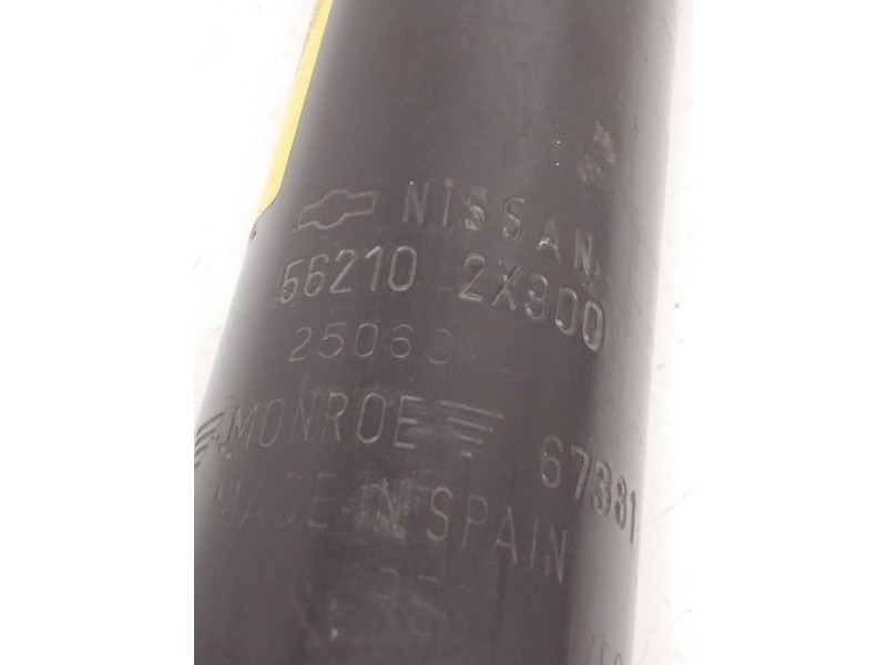Recambio de amortiguador trasero para nissan terrano ii (r20) 2.7 tdi 4wd referencia OEM IAM 562102X900 67381 MONROE