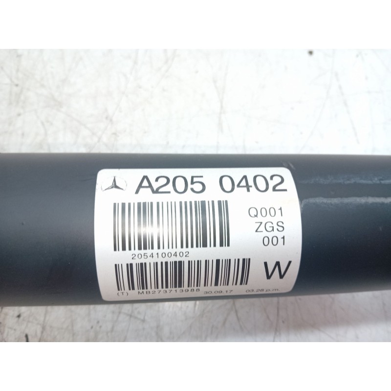 Recambio de cardan delantero para mercedes-benz clase c (w205) c 220 bluetec / d (205.002, 205.004) referencia OEM IAM A2050402 