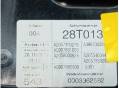 Recambio de elevalunas trasero derecho para mercedes-benz clase c (w205) c 220 bluetec / d (205.002, 205.004) referencia OEM IAM 2