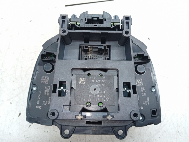 Recambio de mando multifuncion para mercedes-benz clase c (w205) c 220 bluetec / d (205.002, 205.004) referencia OEM IAM A166900