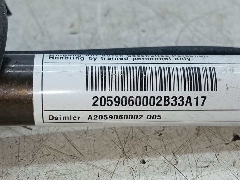 Recambio de pretensor delantero airbag izquierdo para mercedes-benz clase c (w205) c 220 bluetec / d (205.002, 205.004) referenc