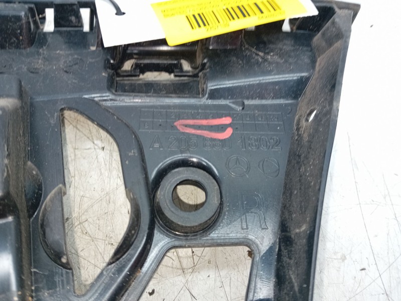 Recambio de soporte paragolpes trasero derecho para mercedes-benz clase c (w205) c 220 bluetec / d (205.002, 205.004) referencia