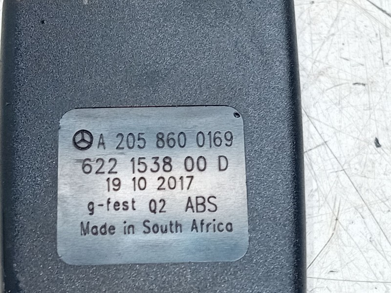 Recambio de enganche delantero izquierdo para mercedes-benz clase c (w205) c 220 bluetec / d (205.002, 205.004) referencia OEM I