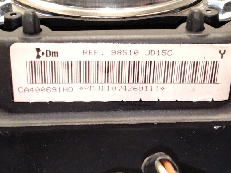 Recambio de airbag delantero izquierdo para nissan qashqai / qashqai +2 i (j10, nj10, jj10e) 2.0 dci referencia OEM IAM 98510JD1