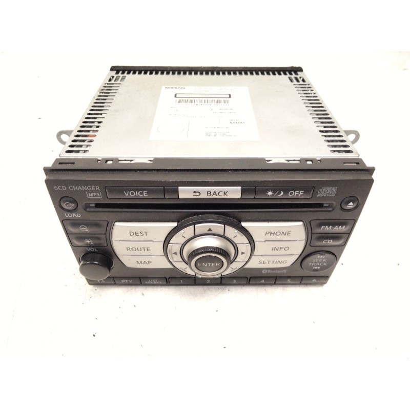 Recambio de sistema audio / radio cd para nissan qashqai / qashqai +2 i (j10, nj10, jj10e) 2.0 dci referencia OEM IAM 28185JG400