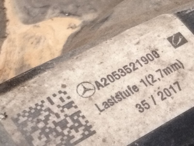 Recambio de brazo suspension inferior trasero derecho para mercedes-benz clase c (w205) c 220 bluetec / d (205.002, 205.004) ref