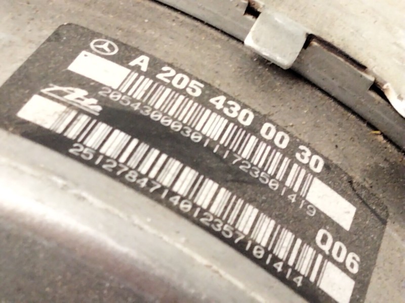 Recambio de servofreno para mercedes-benz clase c (w205) c 220 bluetec / d (205.002, 205.004) referencia OEM IAM A2054300030  