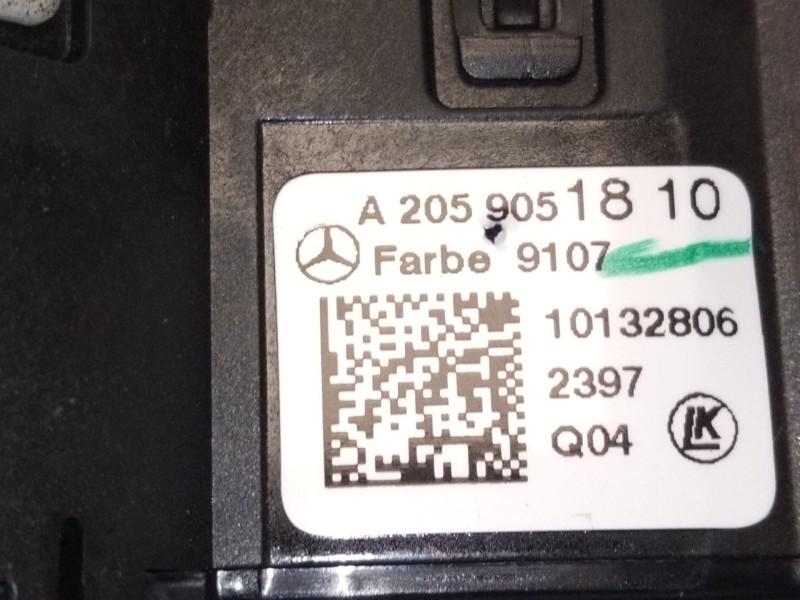 Recambio de mando luces para mercedes-benz clase c (w205) c 220 bluetec / d (205.002, 205.004) referencia OEM IAM A2059051810  
