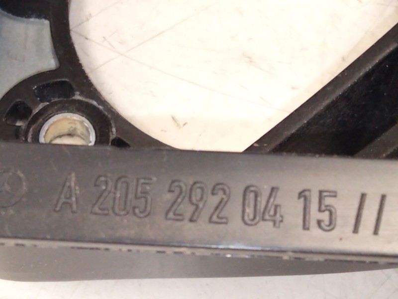 Recambio de pedal freno para mercedes-benz clase c (w205) c 220 bluetec / d (205.002, 205.004) referencia OEM IAM A2052920415  