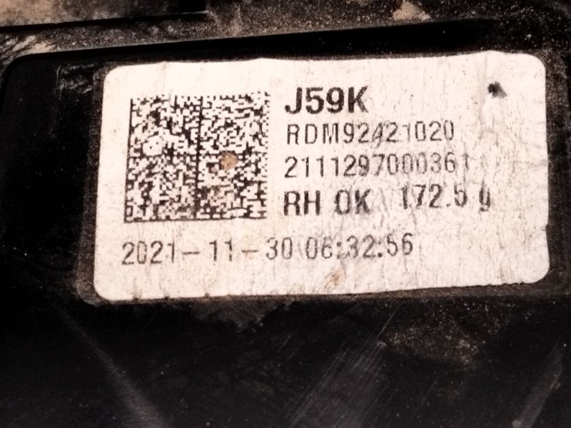 Recambio de piloto trasero derecho para mazda cx-30 (dm) skyactiv-g m hybrid referencia OEM IAM RDM92400020  