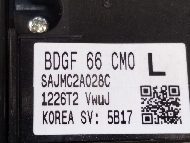 Recambio de mando multifuncion para mazda cx-30 (dm) skyactiv-g m hybrid referencia OEM IAM BDGF66CM0  