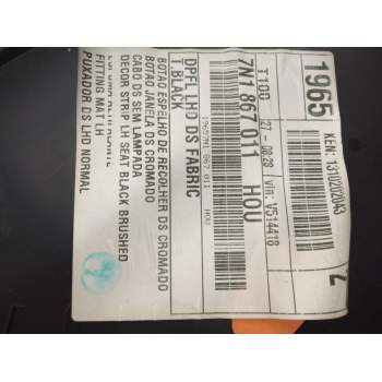 Recambio de guarnecido puerta delantera izquierda para seat alhambra (710, 711) 2.0 tdi referencia OEM IAM 7N1868011  