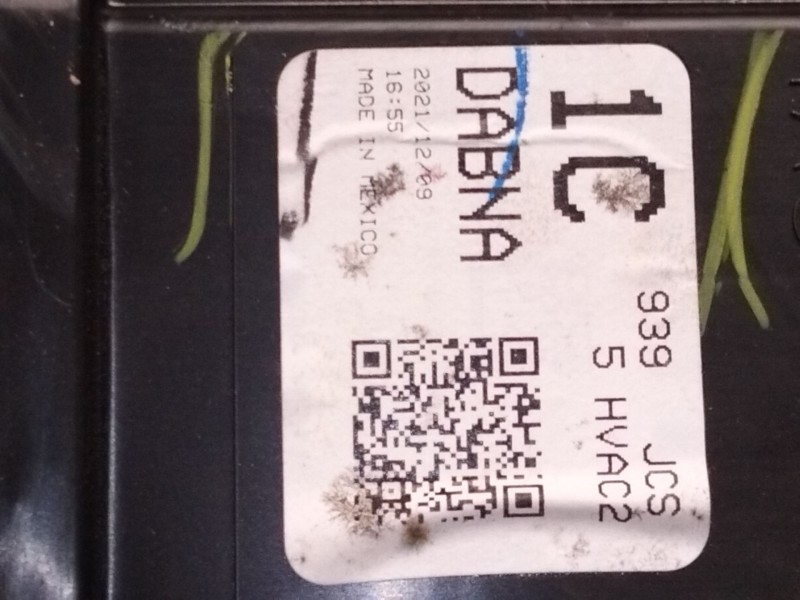 Recambio de calefaccion entera normal para mazda cx-30 (dm) skyactiv-g m hybrid referencia OEM IAM DABNA  