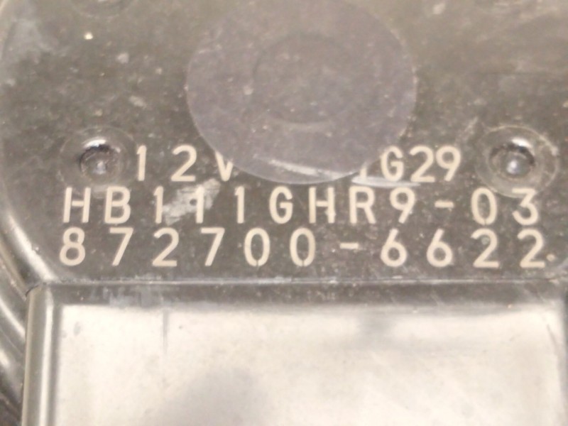 Recambio de motor calefaccion para mazda cx-30 (dm) skyactiv-g m hybrid referencia OEM IAM 8727006622  