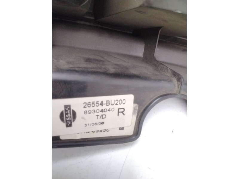 Recambio de piloto trasero derecho para nissan almera tino (v10m) 2.2 dci diesel cat referencia OEM IAM 26554BU200 VALEO 8930404