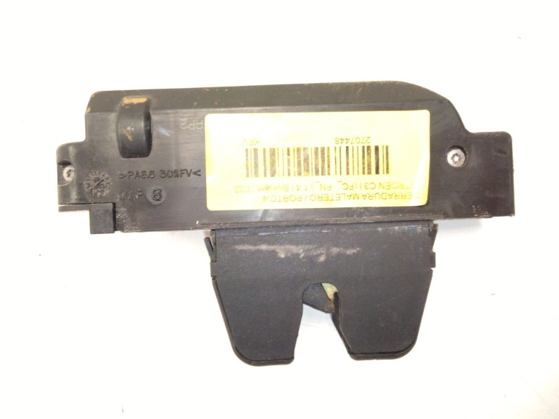 Recambio de cerradura maletero / porton para citroën c3 i (fc_, fn_) 1.4 i bivalent referencia OEM IAM 9646091580  