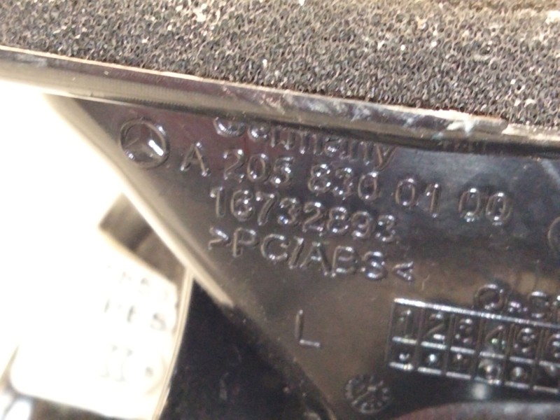 Recambio de motor trampillas para mercedes-benz clase c (w205) c 220 bluetec / d (205.002, 205.004) referencia OEM IAM A20583001