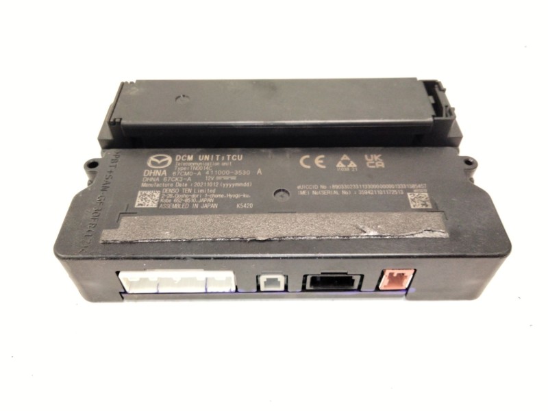 Recambio de modulo electronico para mazda cx-30 (dm) skyactiv-g m hybrid referencia OEM IAM 67CM0A DHNA67CK3A 