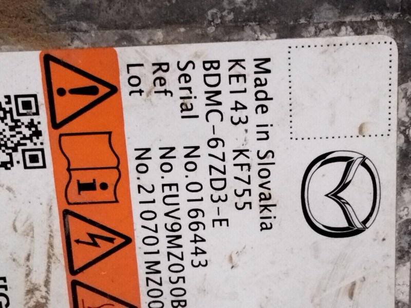 Recambio de inverter/converter para mazda cx-30 (dm) skyactiv-g m hybrid referencia OEM IAM BDMC67ZD3E  