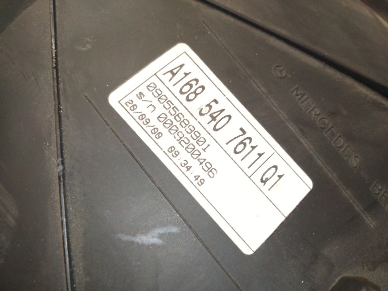 Recambio de cuadro instrumentos para mercedes-benz clase a (w168) a 170 cdi (168.008) referencia OEM IAM A1685407611  